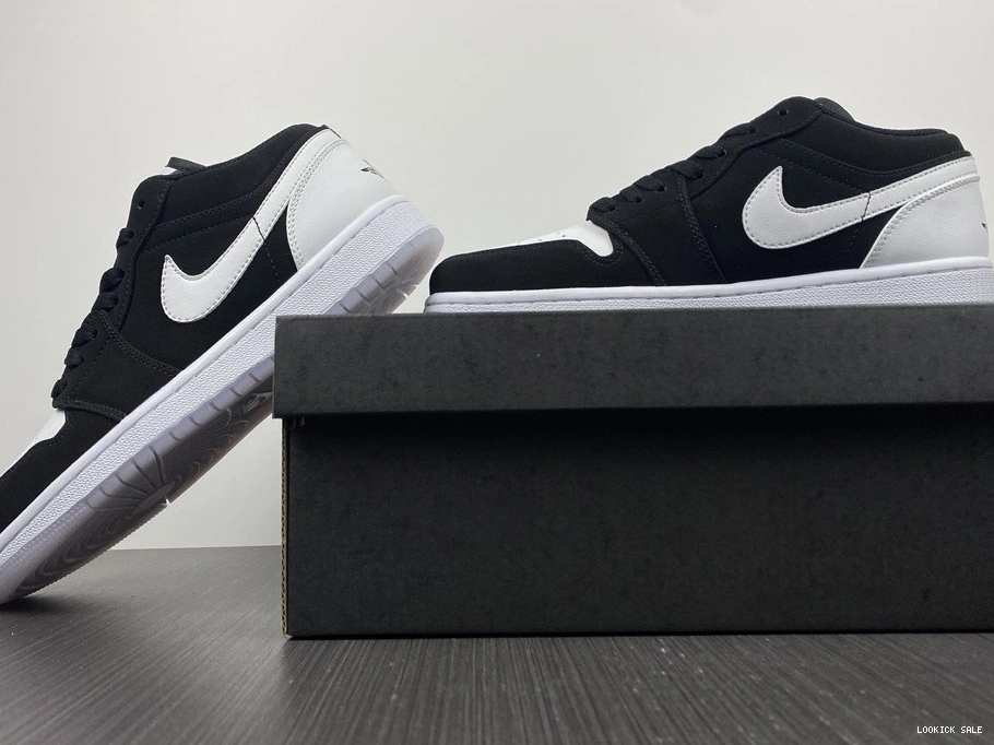 Reps Air DH6931-001 White 1 Low Jordan Black 0509